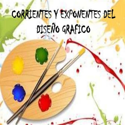 Exponentes y Vanguardias del Diseño Grafico (sena)