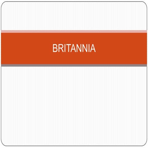 Britannia ppt in Operations