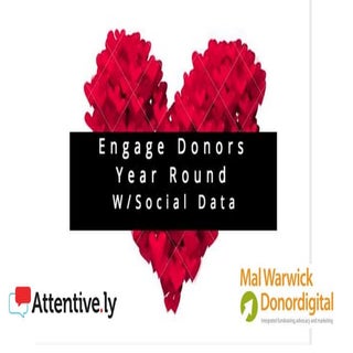 Engage Donors Year Round with Socia...