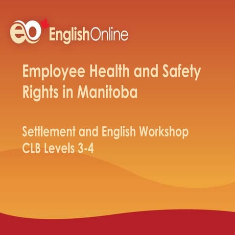 Employee health and safety rights in Manitoba | PPTX