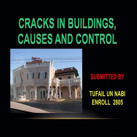 cracks in buildings a