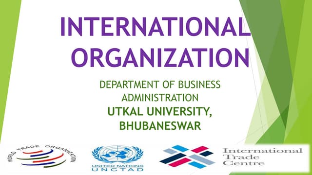 International organization