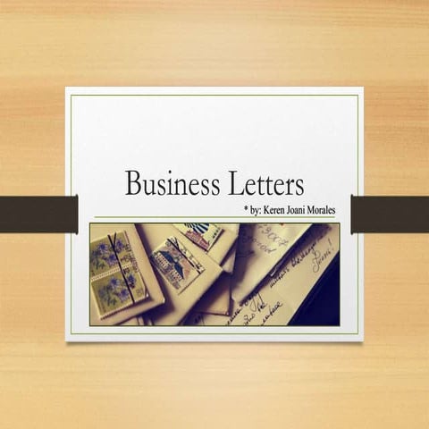 Business Letters: Application, Sales & Endorsement Letters