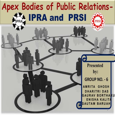 Apex Bodies of Public Relations(in india and Internationally)
