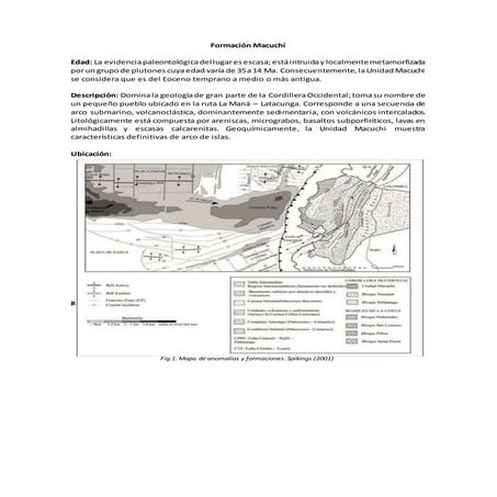 Formación Macuchi | DOCX