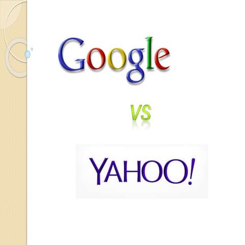 ppt on google v/s yahoo