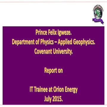 Overview of a geophysicist workflow.