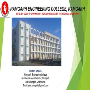 Techno India Ramgarh