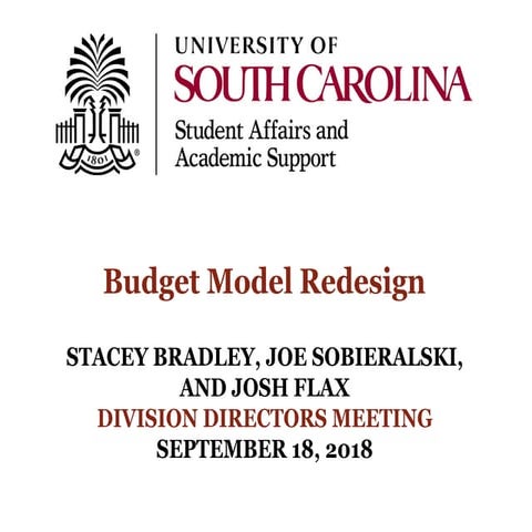 September 2018 Directors Meeting