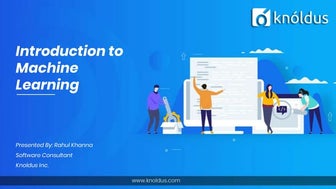 Introduction To Machine Learning
