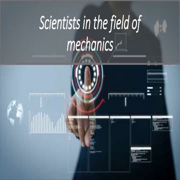mechanics