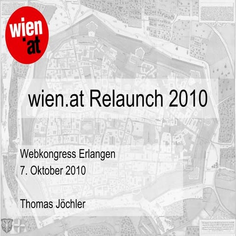 wien.at Relaunch 2010