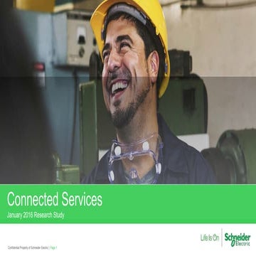 Connected Services Study – Facility Managers Respond to IoT