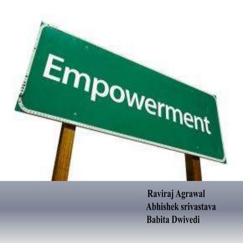 ppt on empowerment