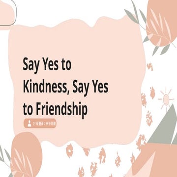 Kindness-Week-PowerPoint presentation 2025 | PPT
