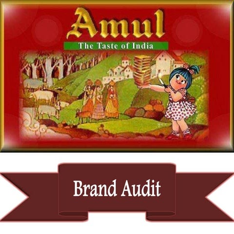 Amul:Brand Audit