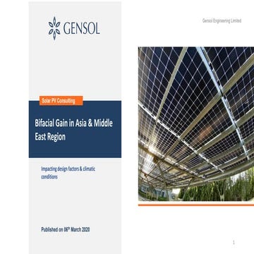 Factors Enhancing Bifacial Gain in India & Middle East_06.03.2020