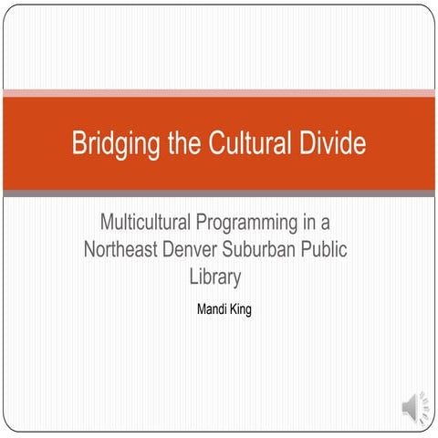 Final   bridging the cultural divide