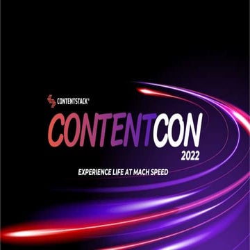 Contentstack Deployments at SAP | PPTX