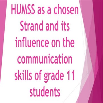 Practical research 2 -  proposal defense