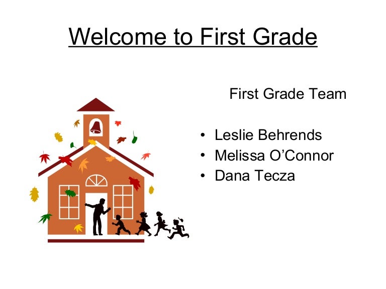 First Grade Curriculum