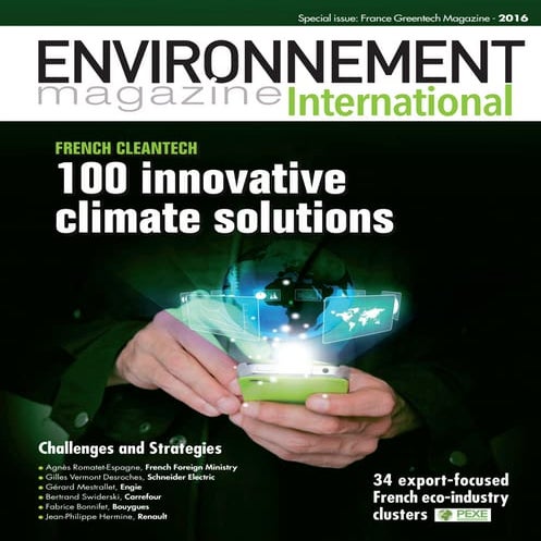 ENVIRONNEMENT MAGAZINE INTERNATIONAL - PEXE - 100 Innovative Climate ...