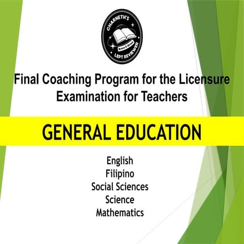 Final Gen Ed Final Coaching Program 1 Pptx