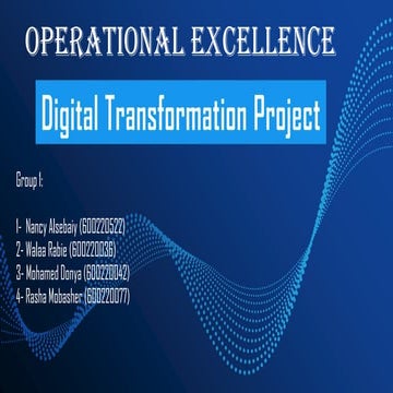 Operational Excellence (DT) in Healthcare.pptx