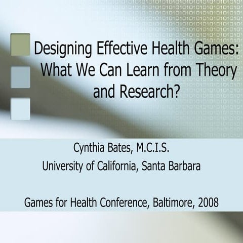 Final Health Games Presentation