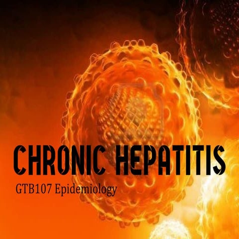 Hepatitis - Epidemiology Assignment