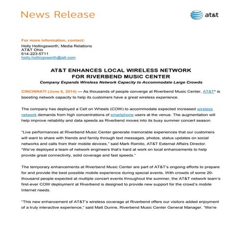 Final   hh - 14.6.6 - riverbend cincinnati cow deployment