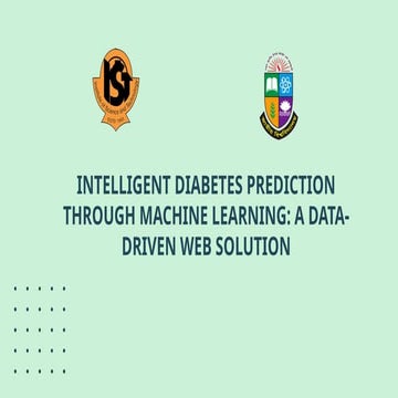 Final - INTELLIGENT DIABETES PREDICTION THROUGH MACHINE LEARNING_ A DATA-DRIV...
