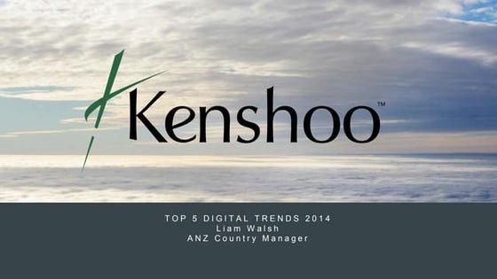 Top 5 Digital Trends in 2014 in APJ - Bing Anniversary Event