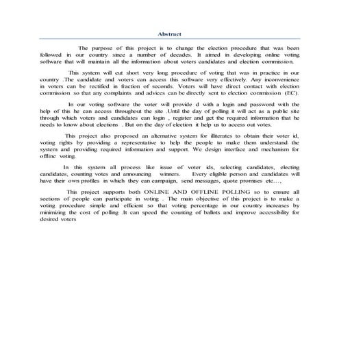 online national polling