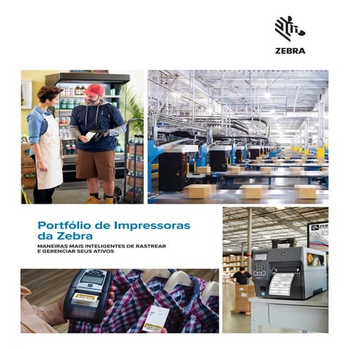 Portfólio de Impressoras da Zebra