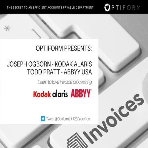 The Secret to an Efficient Accounts Payable Department