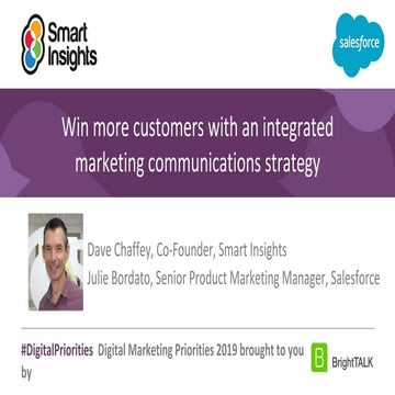 Win more customers with an integrated marketing communications strategy