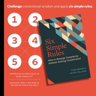 Smart Simplicity: 6 Rules for Managing Complexity