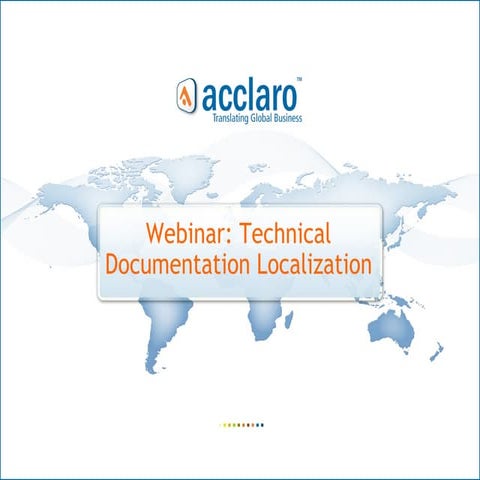 Technical Documentation Localization with Acclaro