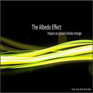 Final  the albedo effect