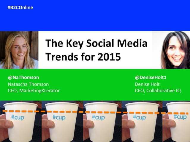 The Top Social Media Trends for 2015