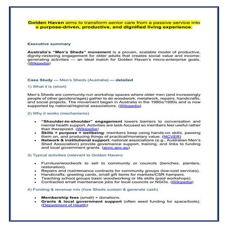 Using the skills, time, and wisdom of senior citizens in “Golden Haven .pdf