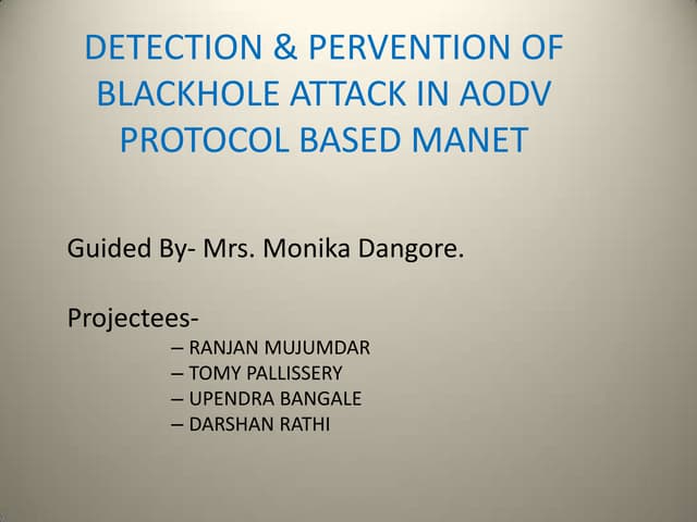 AODV Protocol