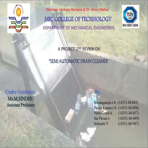 AUTOMATIC DRAIN CLEANER