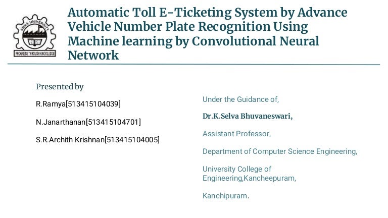 number plate recognition using machine learning