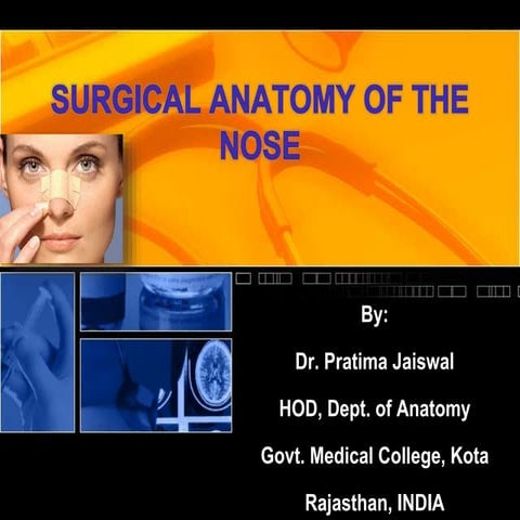 ANATOMY OF NOSE | PDF