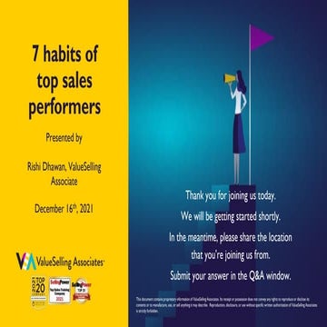 7 Actionable Habits of Top Performers