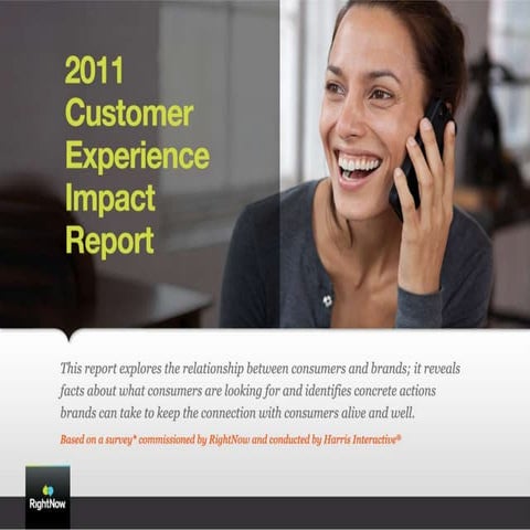 2011 Customer Experience Impact Report