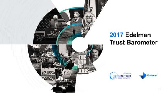 Edelman Trust Barometer 2017 - UK Results