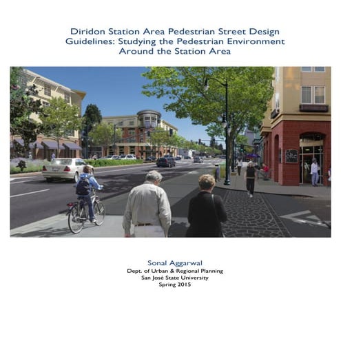 Masters Dissertation - Diridon Station Pedestrian Street Design ...